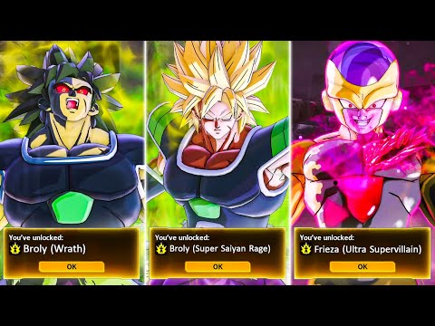 NEW DLC 20 CHARACTERS UNLOCKED + All Transformations, Skills & Movesets Gameplay! - Xenoverse 2 DLC