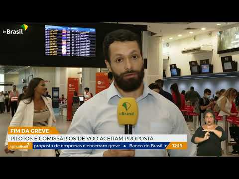 Aeronautas aprovam proposta de empresas e encerram greve