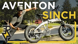 Vido-Test : Aventon Sinch review: $1,799 ULTRA STRONG Folding Electric Bike