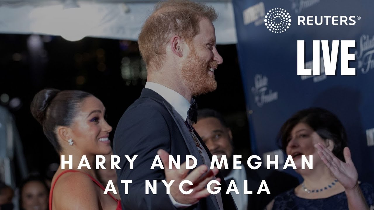LIVE: The Duke and Duchess of Sussex, Harry and Meghan, expected to attend gala in NYC