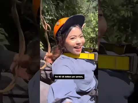 Sip coffee 1,000 feet in the air on Laos zipline