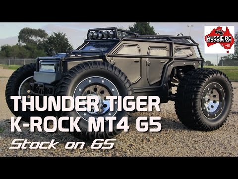 Thunder Tiger K-Rock MT4 G5 First Run on 6S   Stock - UCOfR0NE5V7IHhMABstt11kA