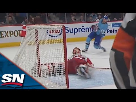 Husso Robs Canadiens With Huge Save To Keep Red Wings Alive At The End Of Regulation