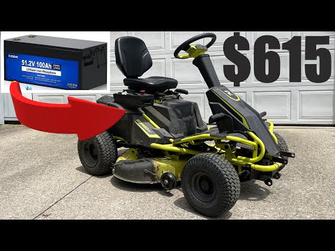 Converting our 2018 RYOBI electric lawnmower to li #lawnmower #grass #lawn
00_00 History and background on this mower
14_45 Removing the old lead-acid 