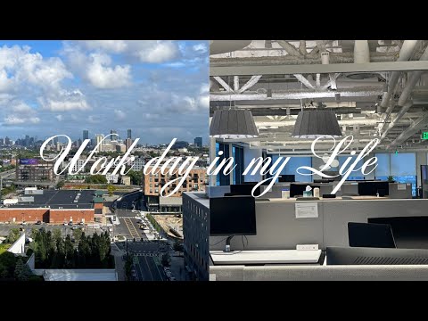 work travel vlog to boston, ma | 9-5 office work days, exploring the city + more