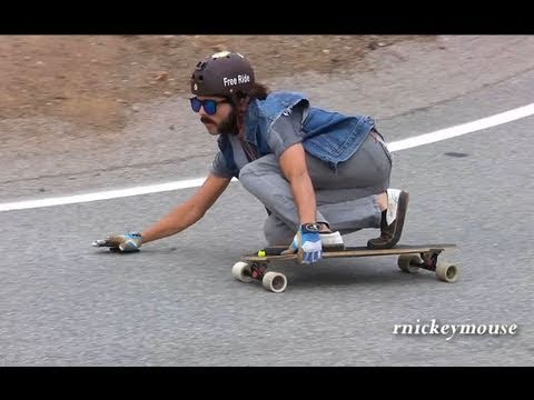 Longboarder Crashes into Guardrail 6/04/11