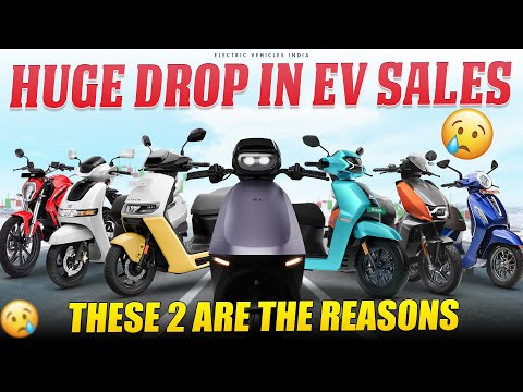 Huge Drop in EV Sales😥 | April 2024 EV Sales Report | Electric Vehicles India