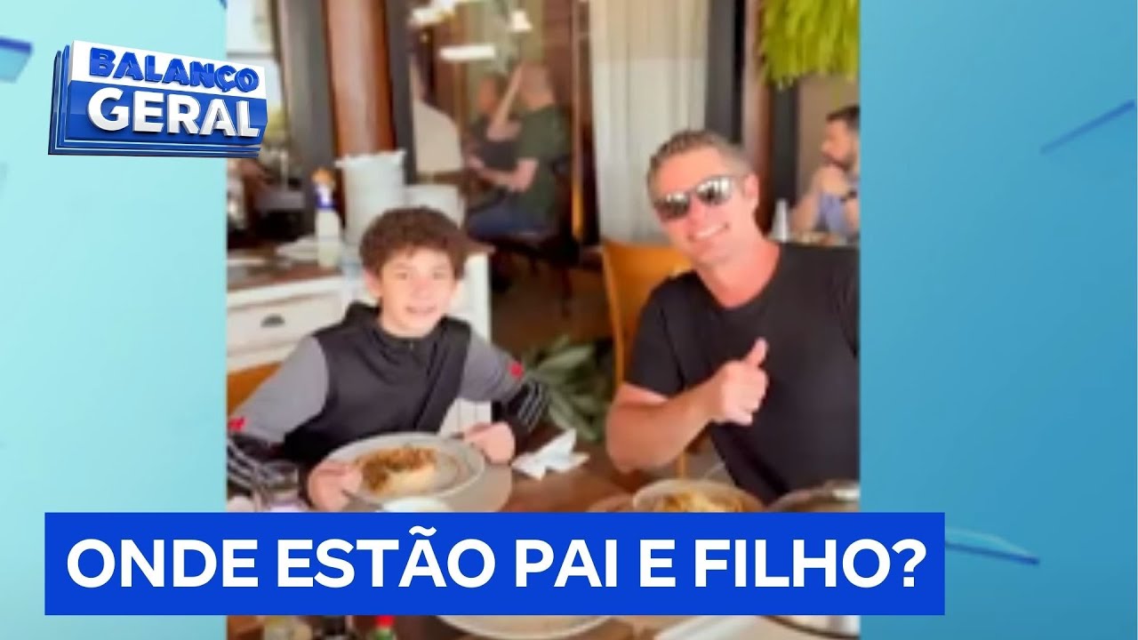 Celulares e carro já foram encontrados mas até agora nenhum sinal do pai e filho