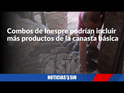 Combos de Inespre podrían incluir más productos de la canasta básica