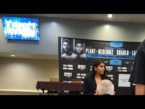 Plant vs. Resendiz post fight press conference