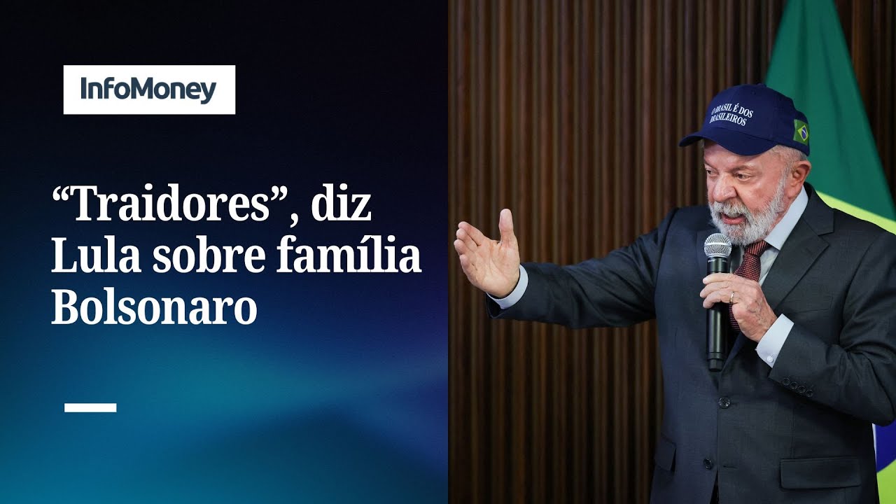 Lula acusa família Bolsonaro de traição e EUA de atuarem como imperadores do mundo | InfoMoney News