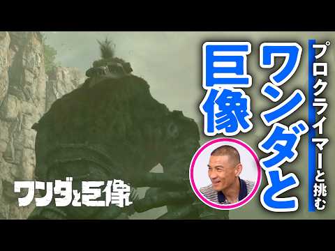 【初登攀】この巨像、プロなら登れる？プロクライマーが『ワンダと巨像』にチャレンジ【ゲームさんぽ】
