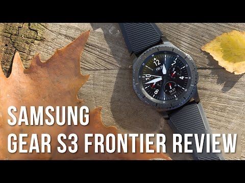 Samsung Gear S3 frontier smartwatch review - UCwPRdjbrlqTjWOl7ig9JLHg
