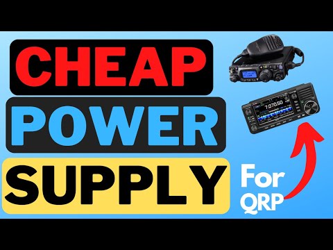 Cheap DIY Power Supply for your IC-705, KX2, FT818 and other QRP Radios!