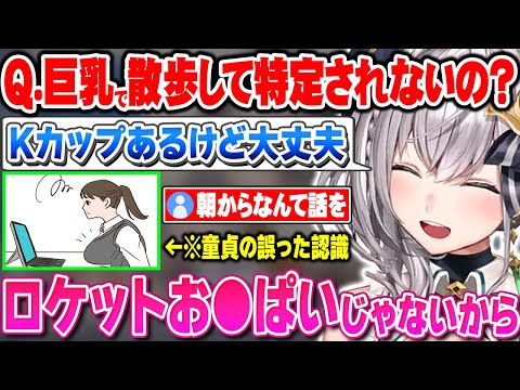 平日の朝からお●ぱいの話やラミィのモノマネで盛り上がる白銀ノエルｗ【ホロライブ 切り抜き Vtuber 白銀ノエル 朝活雑談】