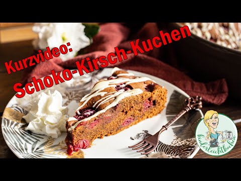 Kurzvideo Schoko-Kirschkuchen mit Thermomix und runder Stoneware