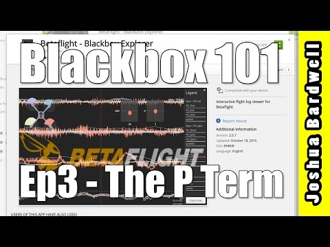 CLEANFLIGHT BETAFLIGHT RACEFLIGHT KISS BLACKBOX 101 | Ep3 - What Does the P Term Do? - UCX3eufnI7A2I7IkKHZn8KSQ