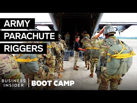 How Army Riggers Pack 75,000 Parachutes A Year At Airborne School | Boot Camp