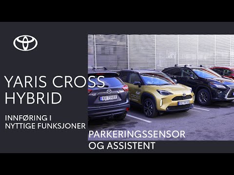 Toyota Yaris Cross Hybrid - Parkeringssensor og assistent