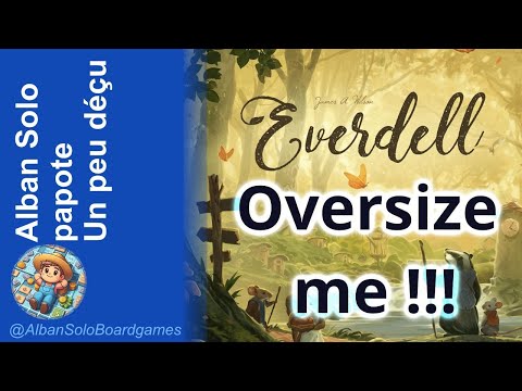 [FR] Everdell : Oversized cards | Découverte de cette extension dispensable