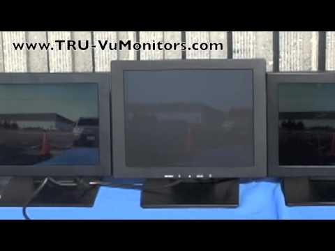 TRU-Vu Sunlight Readable Monitors & Optically Bonded Monitors - YouTube