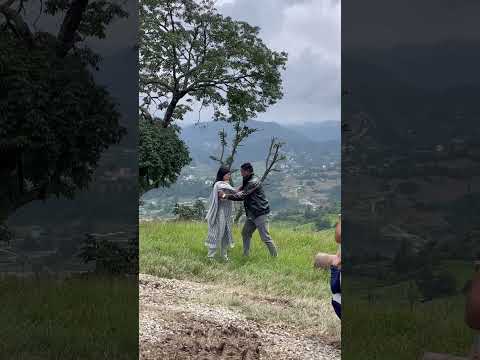 Kalauthe Ritu basnet Rap seen #love #festivalsong #comedy #shootingtime