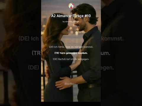 A2 Almanca–Türkçe #10 🇩🇪