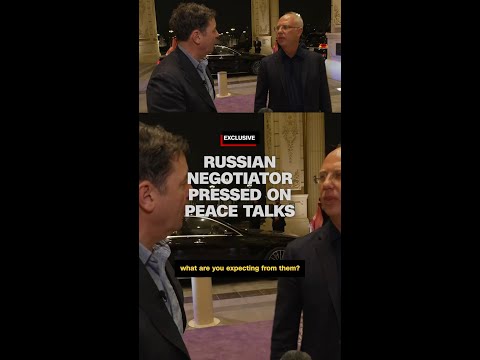 Russian negotiator says peace talks ‘not at all’ about lifting US sanctions