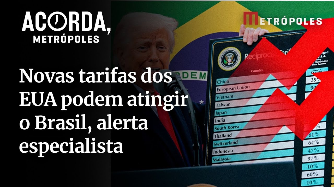 Brasil pode ser afetado pelas novas tarifas dos EUA analista especialista