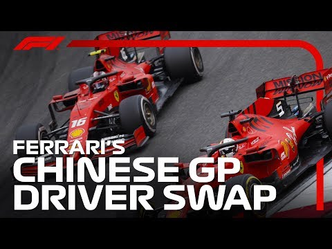 Ferrari Drivers Swap Positions | 2019 Chinese Grand Prix