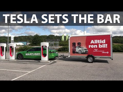 Tesla Model S Plaid 1000 km trailer challenge part 2