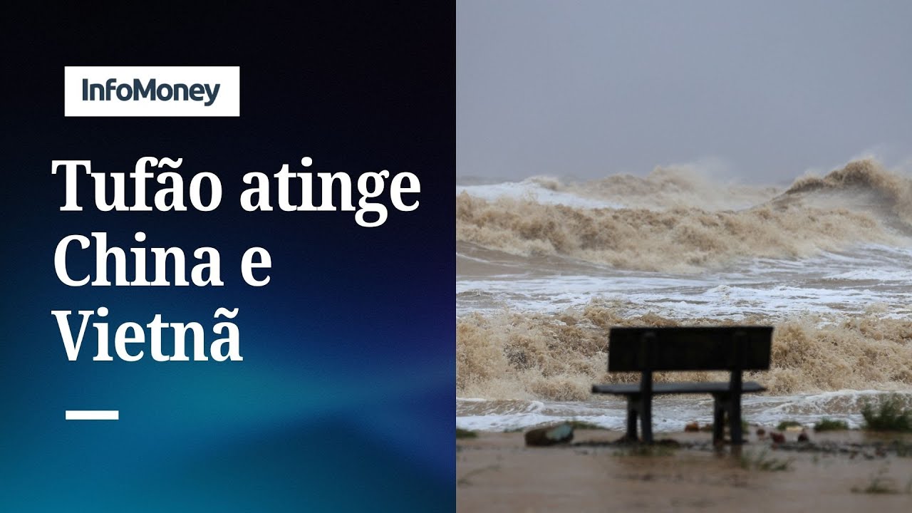 Tufão Kajiki atinge Vietnã e provoca evacuação de milhares de pessoas| InfoMoney News