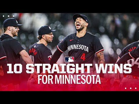 The Twins win 10 IN A ROW! | Best moments from their winning streak! video clip