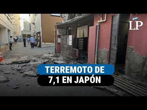 Al menos un muerto, decenas de heridos y atrapados en Japón tras terremoto de magnitud 7,1