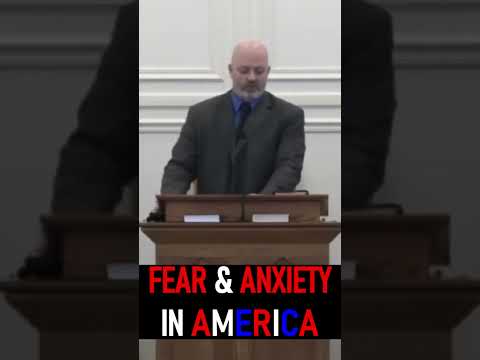 FEAR & ANXIETY IN AMERICA - Pastor Patrick Hines Serm on #shorts #christianshorts #Jesus #bibletruth