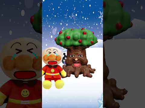 アンパンマンとクリスマスのモンスター 対決 戦う ブラックサンタ anpanman toys cartoon