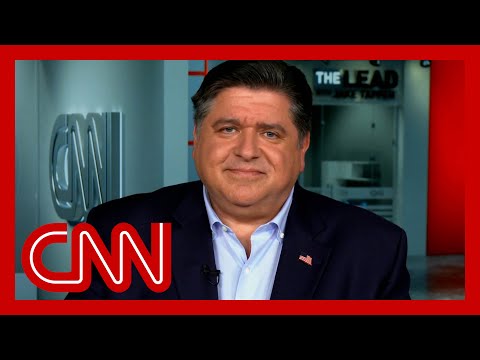 Gov. JB Pritzker was asked if Harris has contacted him to be VP nominee. Hear his response