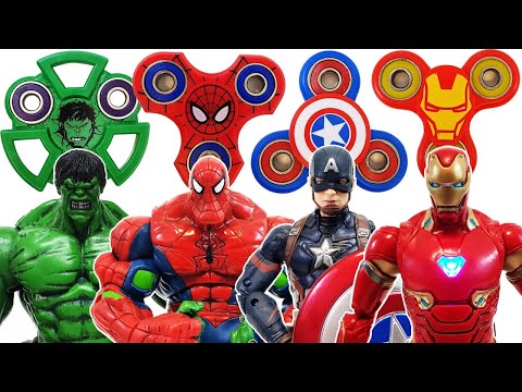 Spider-Man, Avengers & Fidget Spinner Go~! Hulk, Iron Man, Captain America, Bumblebee, Transformer - UCiRw9xGyL2b6lYfWR1ASIaA