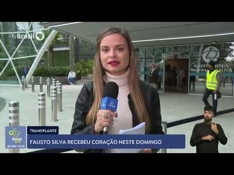 Fausto Silva recebe transplante de coração