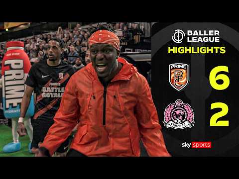 KSI in DREAMLAND as Prime stay undefeated! 💥 | Prime FC 6-2 Clutch FC | Baller League Highlights