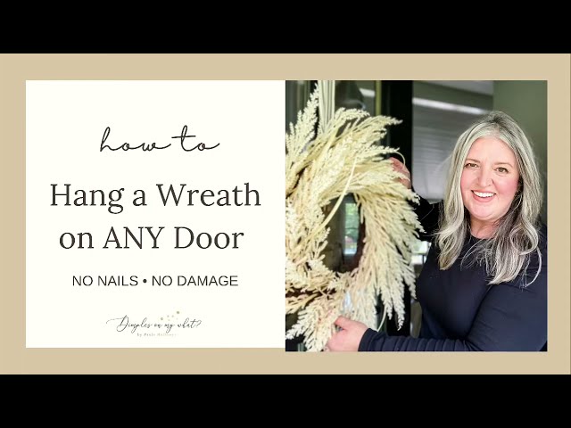 What Size Wreath Should You Hang on Your Front Door?