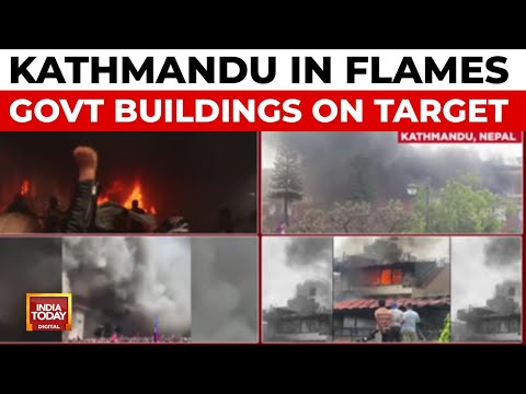 Kathmandu Burns: Presidential Palace, Parliament Set Ablaze By Protesters | India Today