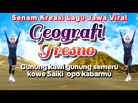 GUNUNG KAWI GUNUNG SEMERU (GEOGRAFI TRESNO) | LAGU JAWA VIRAL TIKTOK | CHOREO Irna Chendani