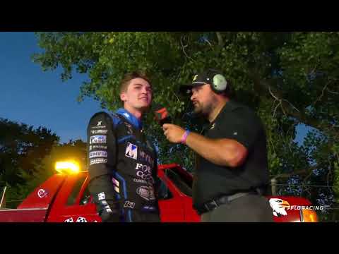 Corey Day WICKED CRASH @ Eagle Speedway in the High Limit series - dirt track racing video image