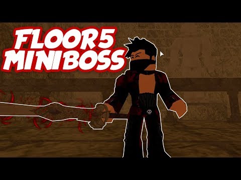 Floor 5 Mini Boss And Drops Swordburst 2 In Roblox Ibemaine Vidvui - f7 shortcut to boss patched new record roblox swordburst