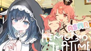 [ASMR MIC] Tea and ASMR Comfy Game?!