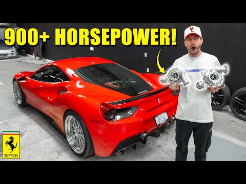 Ferrari 488 Turbo Upgrade: Pure 900 Power Boost & Porsche 992 GT3 RS Plans