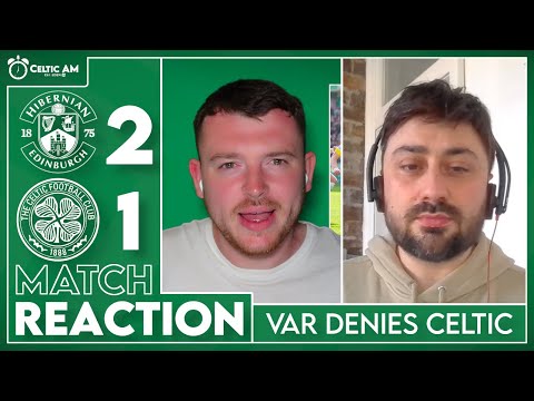 Brendan Rodgers not happy as VAR drama denies Celtic | Hibernian 2-1 Celtic | Match Reaction