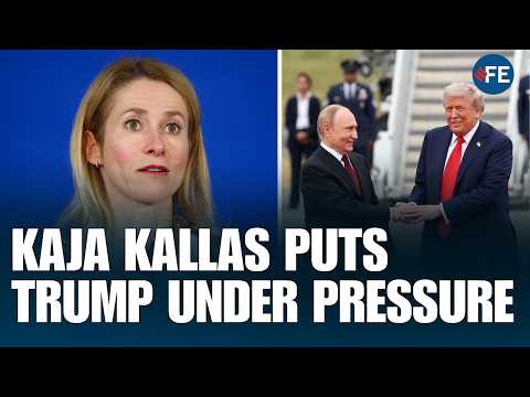 “Want To End The War? Sanction Russia!” Kaja Kallas Sends Blunt Message To Trump