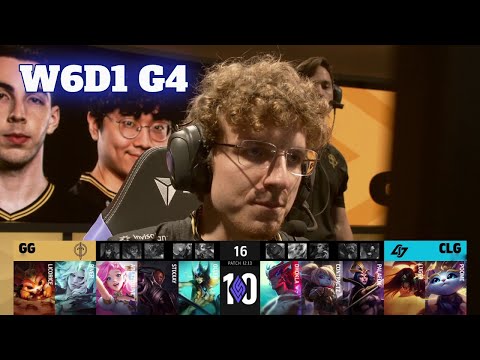 GG vs CLG | Week 6 Day 1 S12 LCS Summer 2022 | Golden Guardians vs CLG W6D1 Full Game